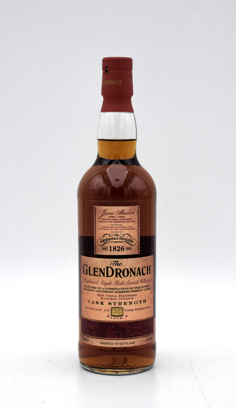 Glendronach Cask Strength 'Batch 6' Single Malt Scotch