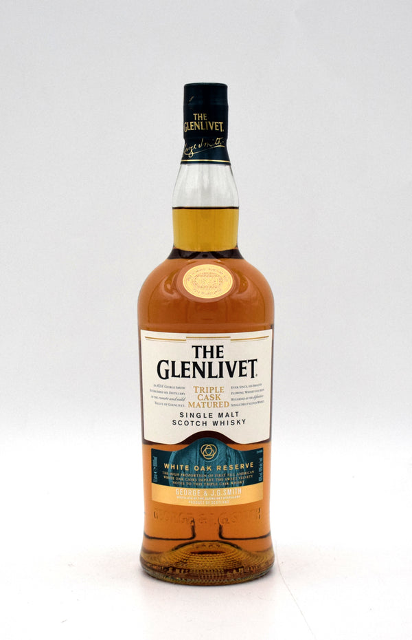 Glenlivet Triple Cask Matured White Oak Reserve Single Malt Scotch