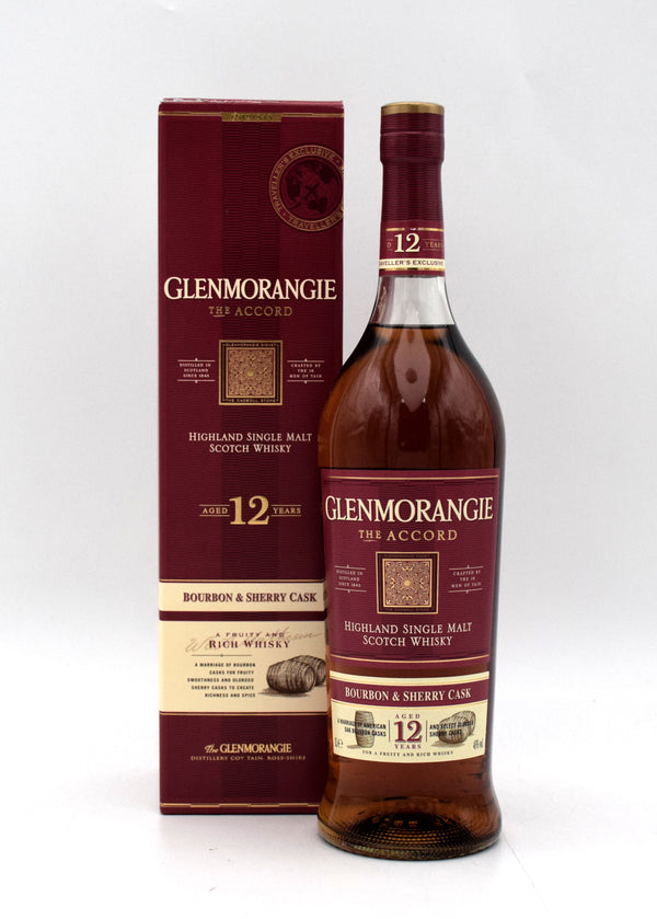 Glenmorangie 'The Accord' Bourbon & Sherry Cask 12 Year Single Malt Scotch