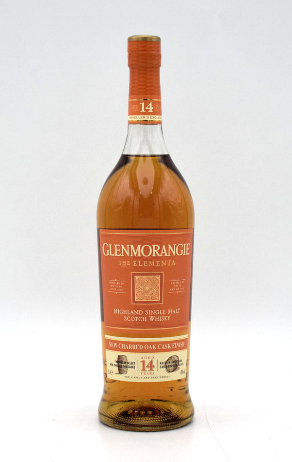 Glenmorangie 'The Elementa' Charred Oak Cask Finish 14 Year Single Malt Scotch