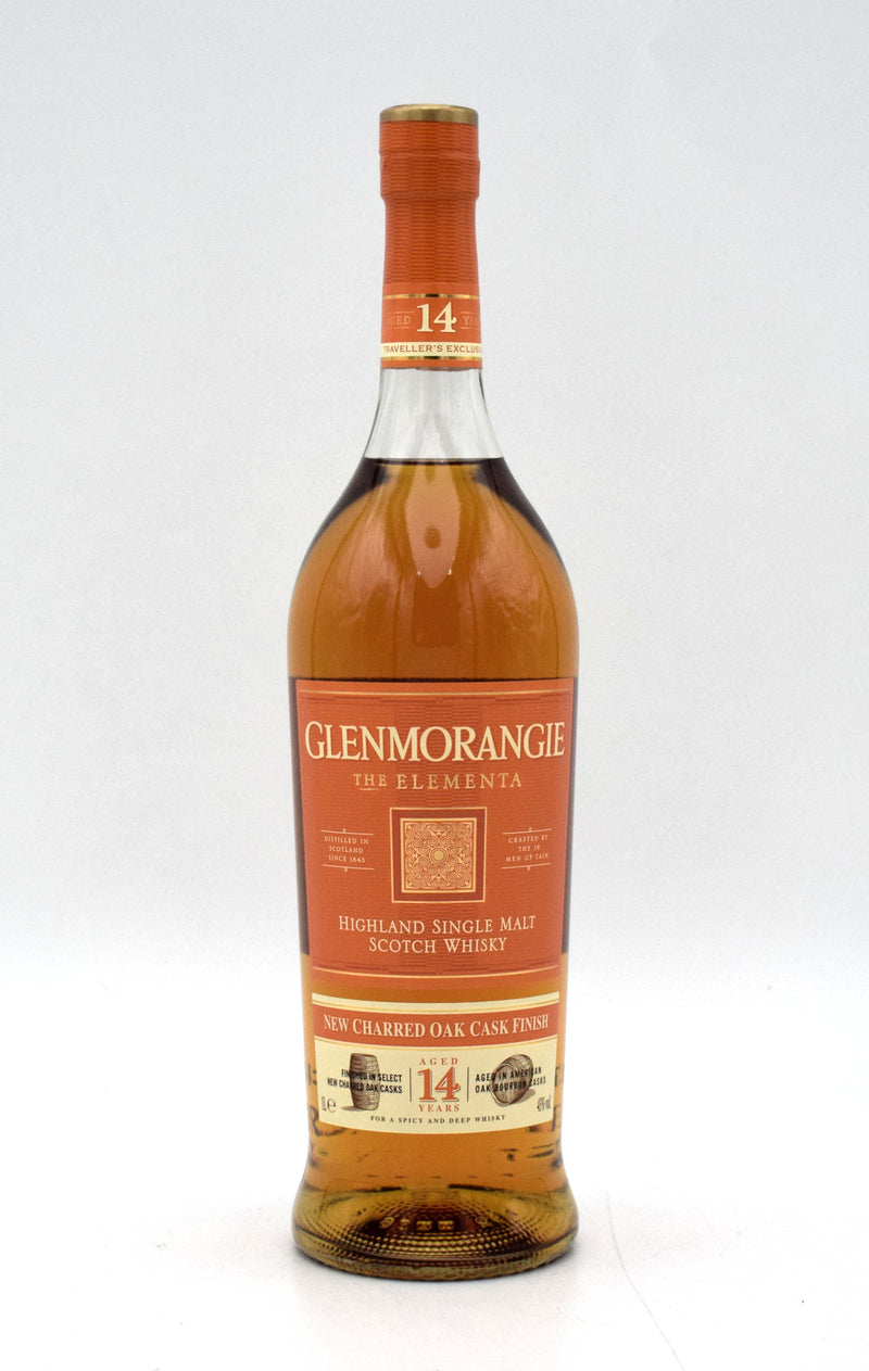 Glenmorangie 'The Elementa' Charred Oak Cask Finish 14 Year Single Malt Scotch