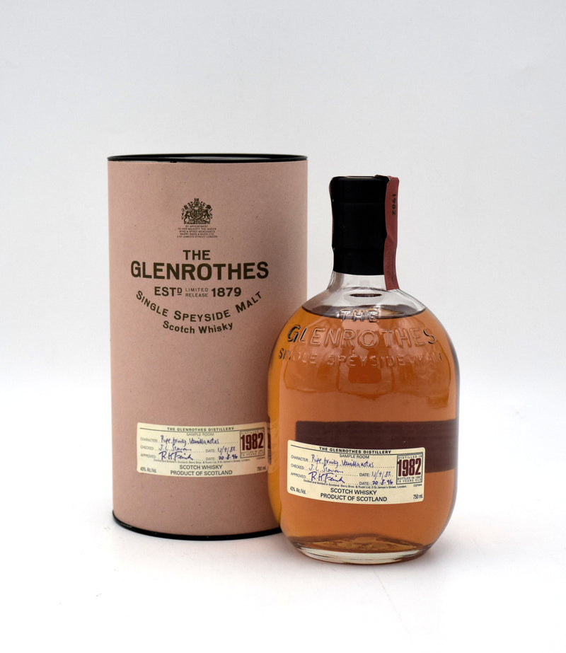 1982 Glenrothes 15 Year (Sample Room) Single Malt Scotch