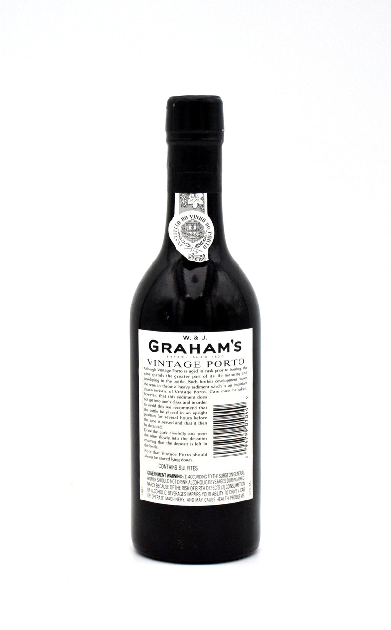 1991 W & J Graham's Vintage Port (375ML)