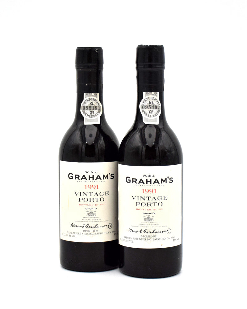 1991 W & J Graham's Vintage Port (375ML)