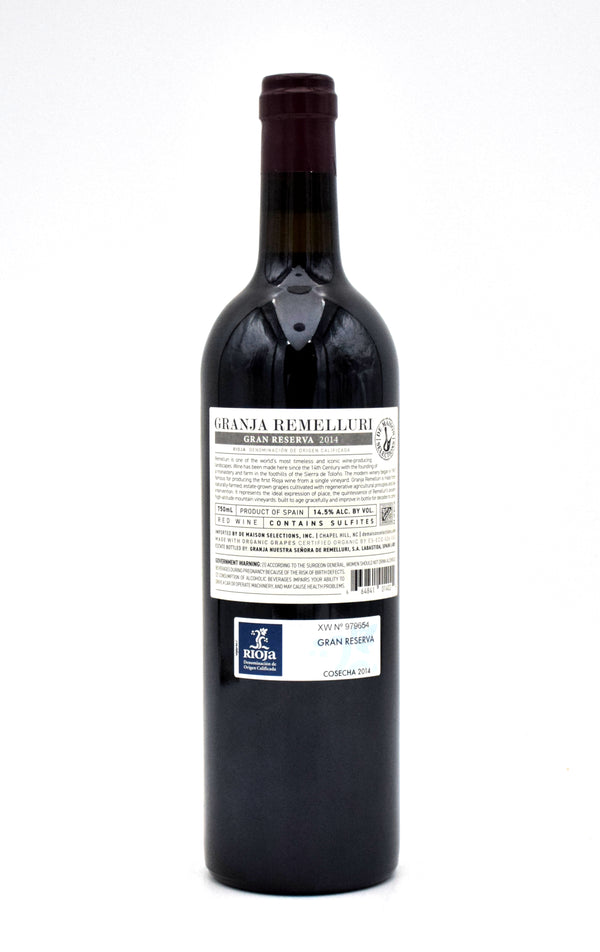 2014 Granja Nuestra Senora de Remelluri 'Remelluri' Gran Reserva