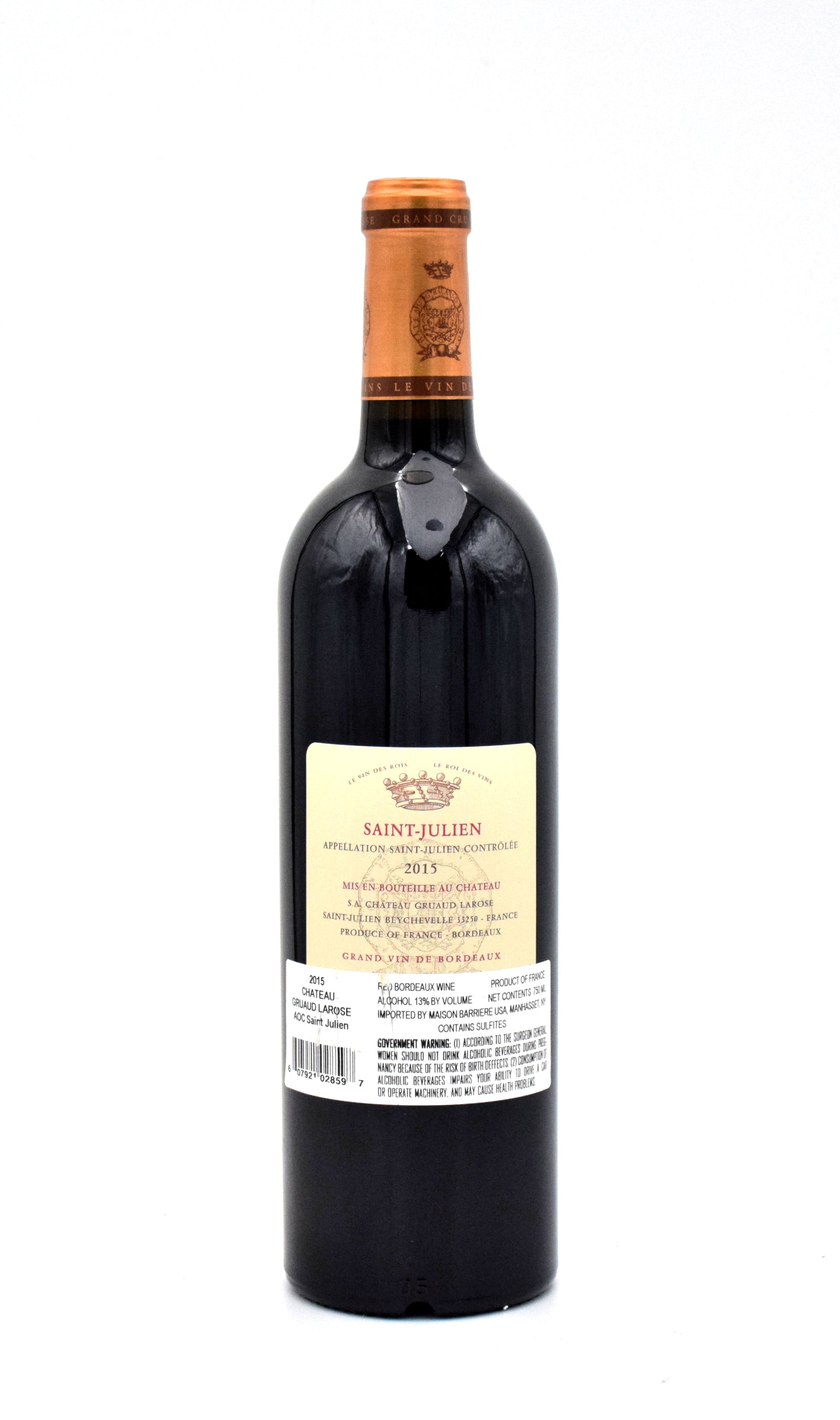 WA93+JS95‼️ 2015年 Gruaud Larose 2015 Chateau Gruaud-Larose – FineLiquors
