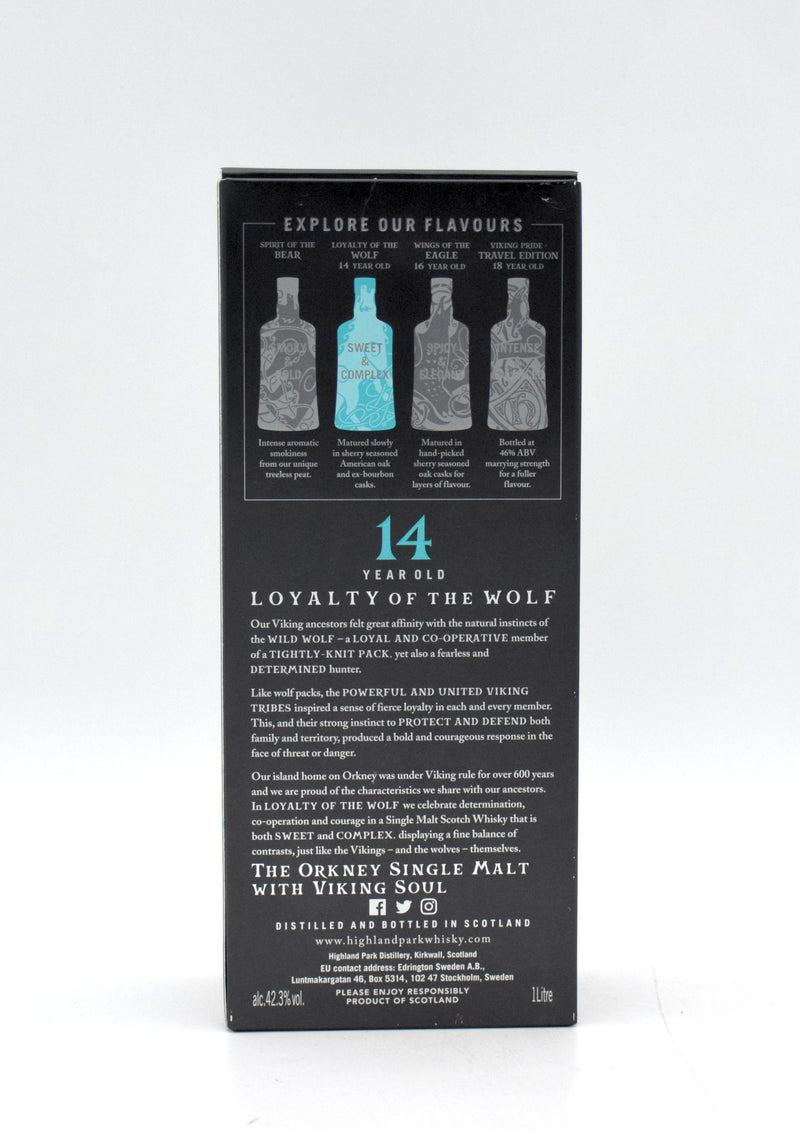 Highland Park 'Loyalty of the Wolf' 14 Year Single Malt Scotch