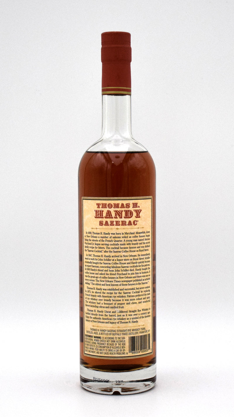 Thomas H. Handy Rye Whiskey (2015 Release)