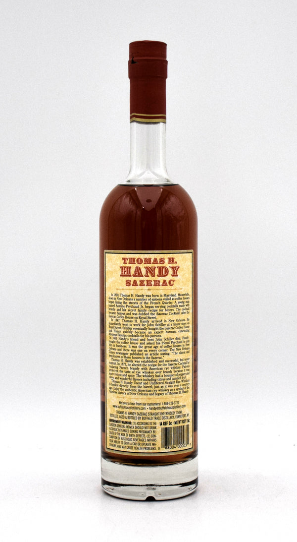 Thomas H. Handy Rye Whiskey (2024 Release)