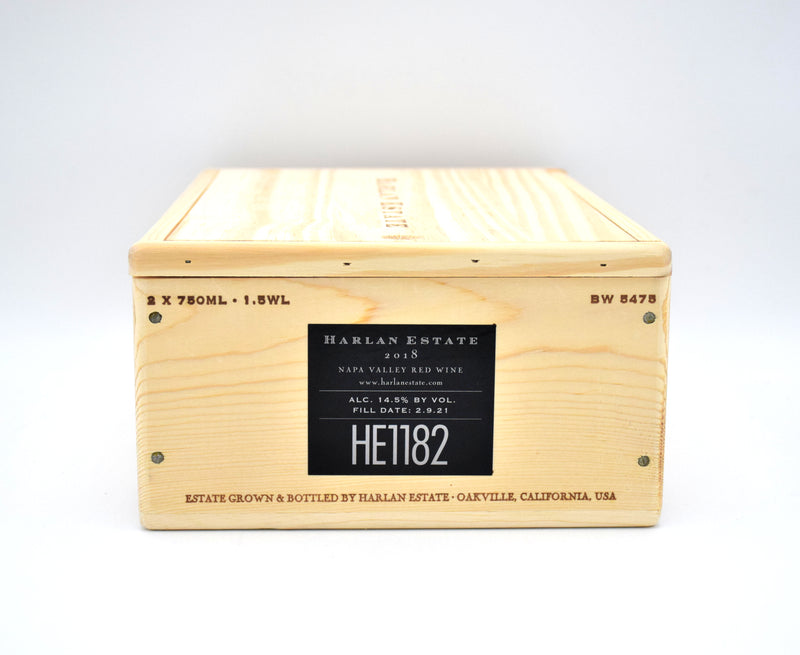 2018 Harlan Estate (Case of 2 Bottles)
