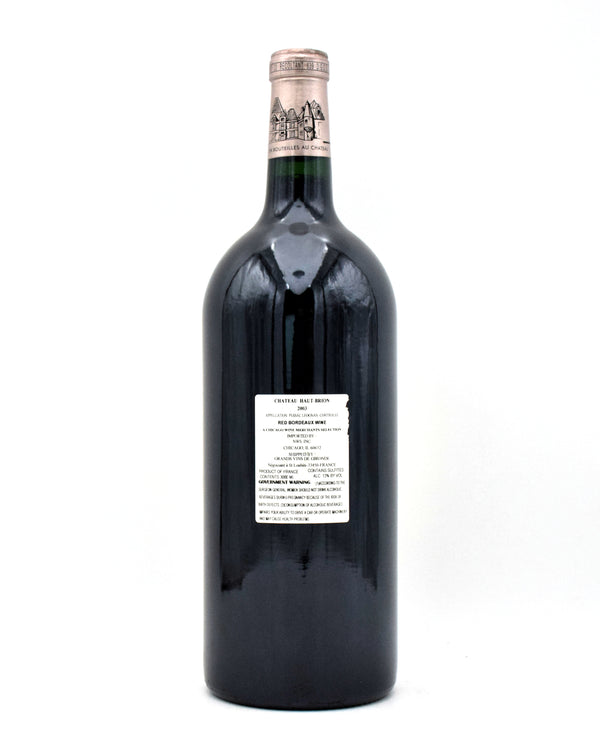 2003 Chateau Haut-Brion (3L, Very Lightly Scuffed Label / Perfect Fill)