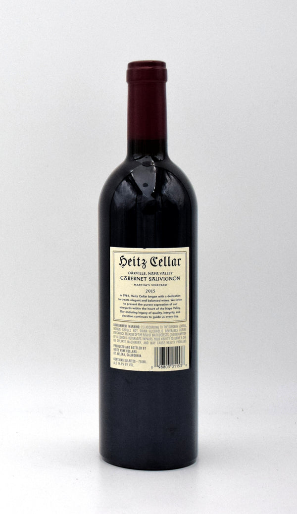 2015 Heitz Cellar Martha's Vineyard Cabernet Sauvignon