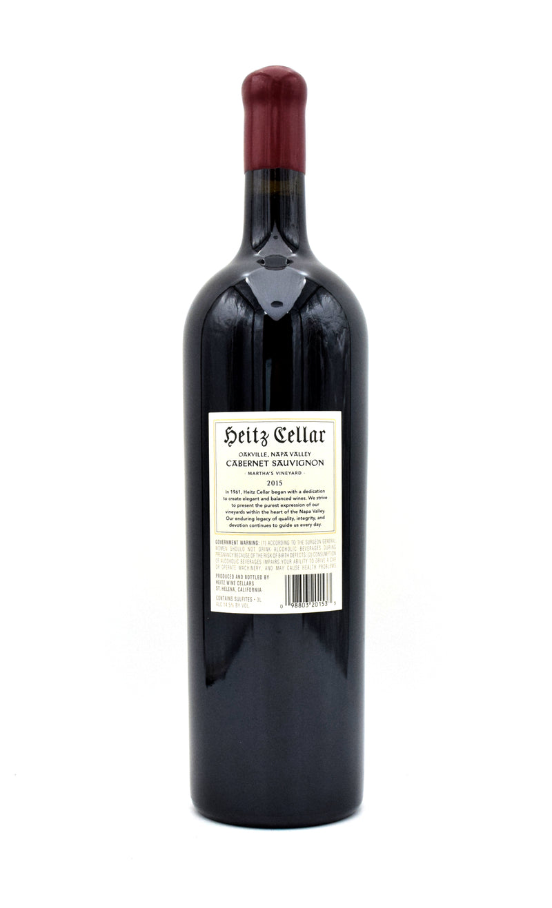 2015 Heitz Cellar 'Martha's Vineyard' Cabernet Sauvignon (3L)
