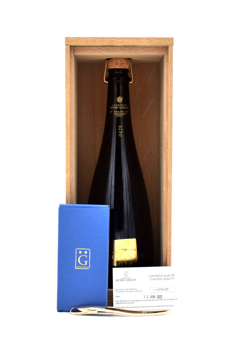 2014 Henri Giraud 'Argonne' Ay Grand Cru Brut  "Gift Box"