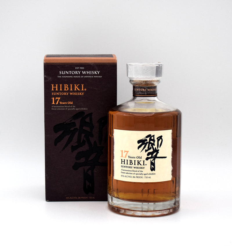 Hibiki 17 Year Japanese Whiskey (Older Bottling)