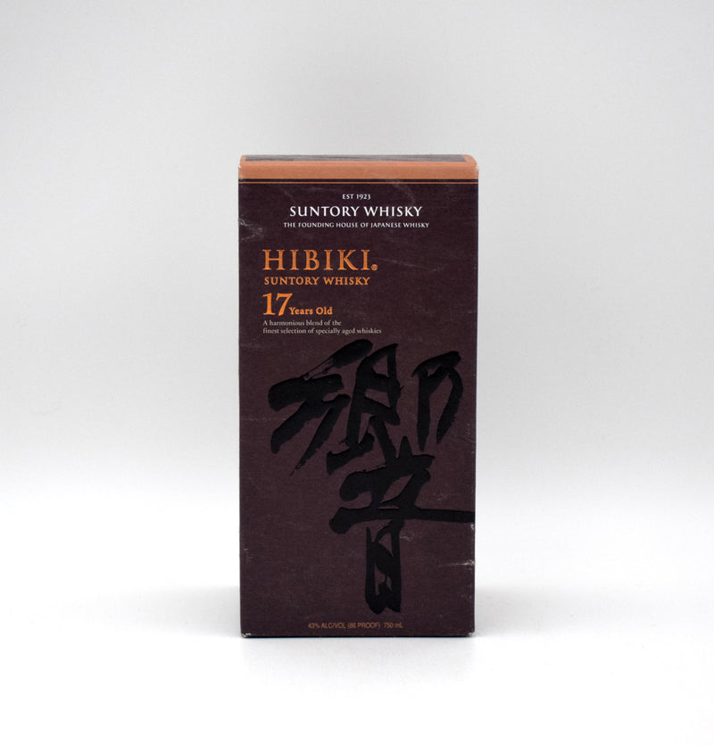 Hibiki 17 Year Japanese Whiskey (Older Bottling)