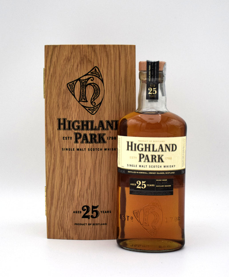 Highland Park 25 Year Single Malt Scotch