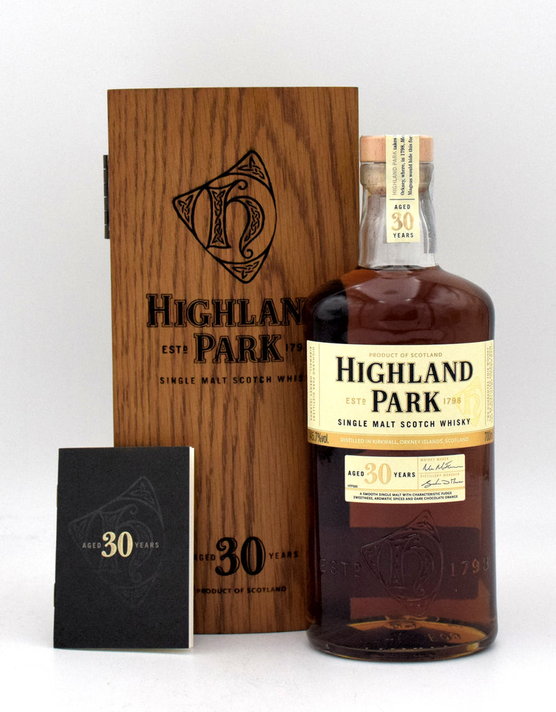 Highland Park 30 Year Scotch Whisky (Pre 2019 Release) 700ML