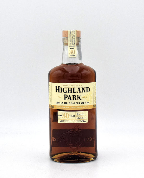 Highland Park 30 Year Scotch Whisky (2013 Release)