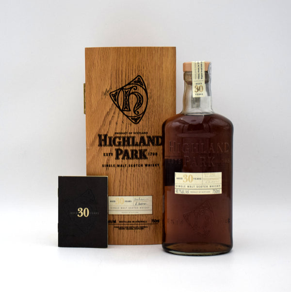 Highland Park 30-Year Single Malt Scotch (Pre-2013 Release)