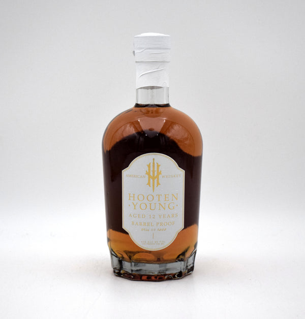 Hooten Young 'Barrel Proof' 12 Year American Whiskey