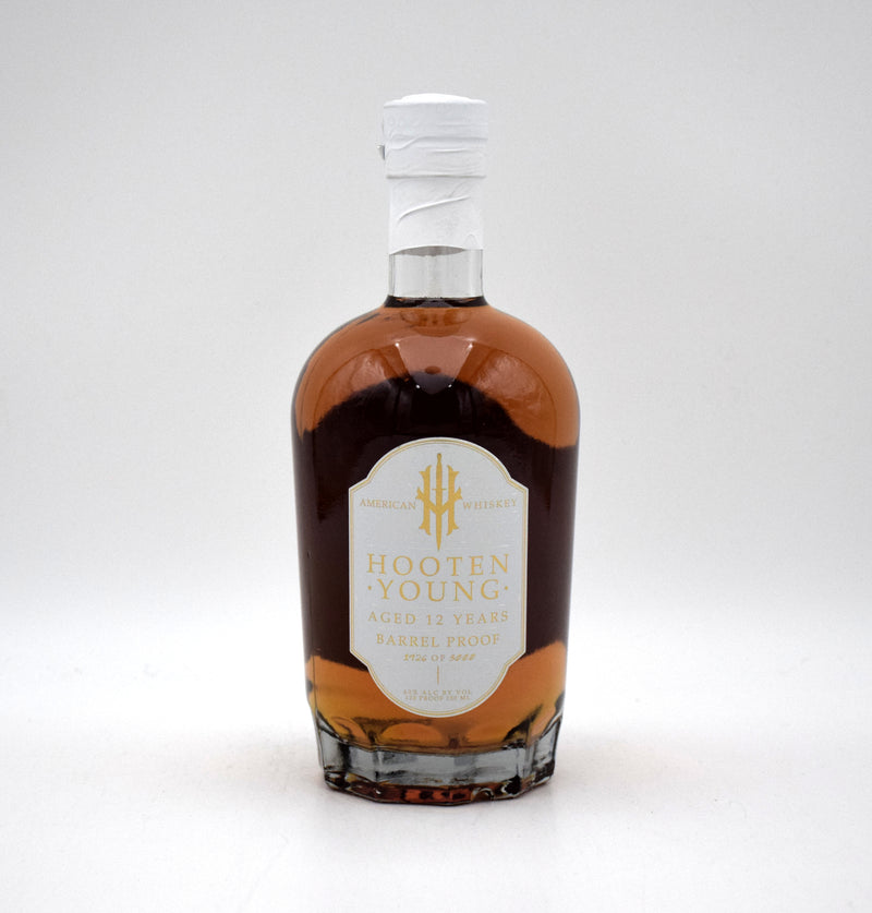 Hooten Young 'Barrel Proof' 12 Year American Whiskey