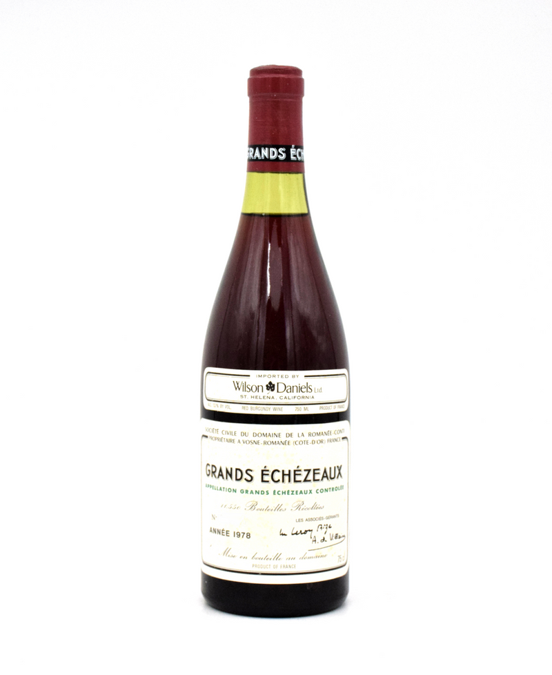 1978 Domaine de la Romanee-Conti Grands Echezeaux Grand Cru