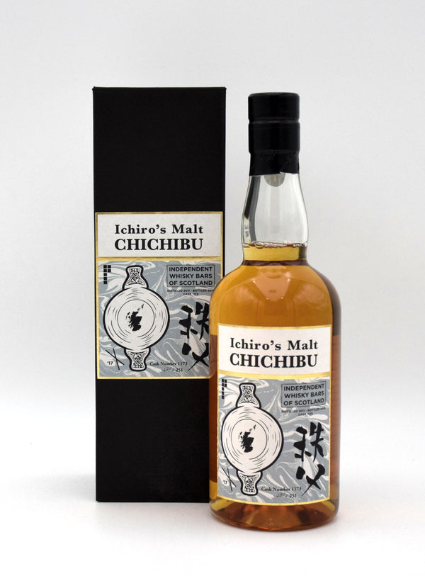 Ichiro's Malt Chichibu 'Independent Whiskey Bars of Scotland' Japanese Whisky (Cask No. 1173)