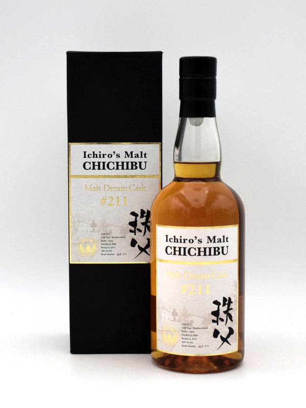 Ichiro's Malt Chichibu 'Malt Dream Cask No. 211' Japanese Whiskey (2019 Release)