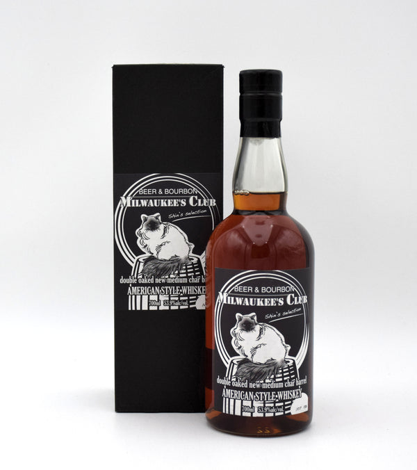 Ichiro's Malt Chichibu 'Milwaukee's Club-Shin's Selection' American Style Whiskey