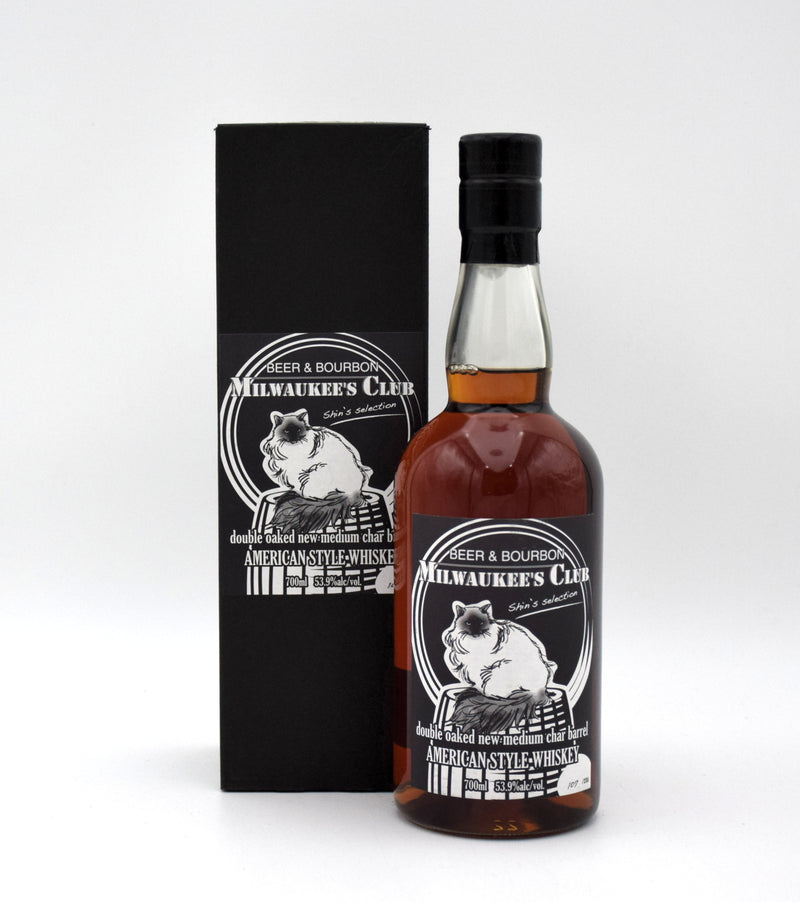 Ichiro's Malt Chichibu 'Milwaukee's Club-Shin's Selection' American Style Whiskey