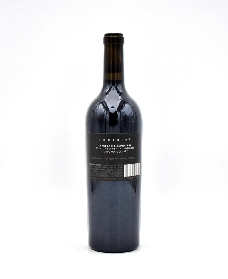 2016 Immortal Estate Impassable Mountain Reserve Cabernet Sauvignon