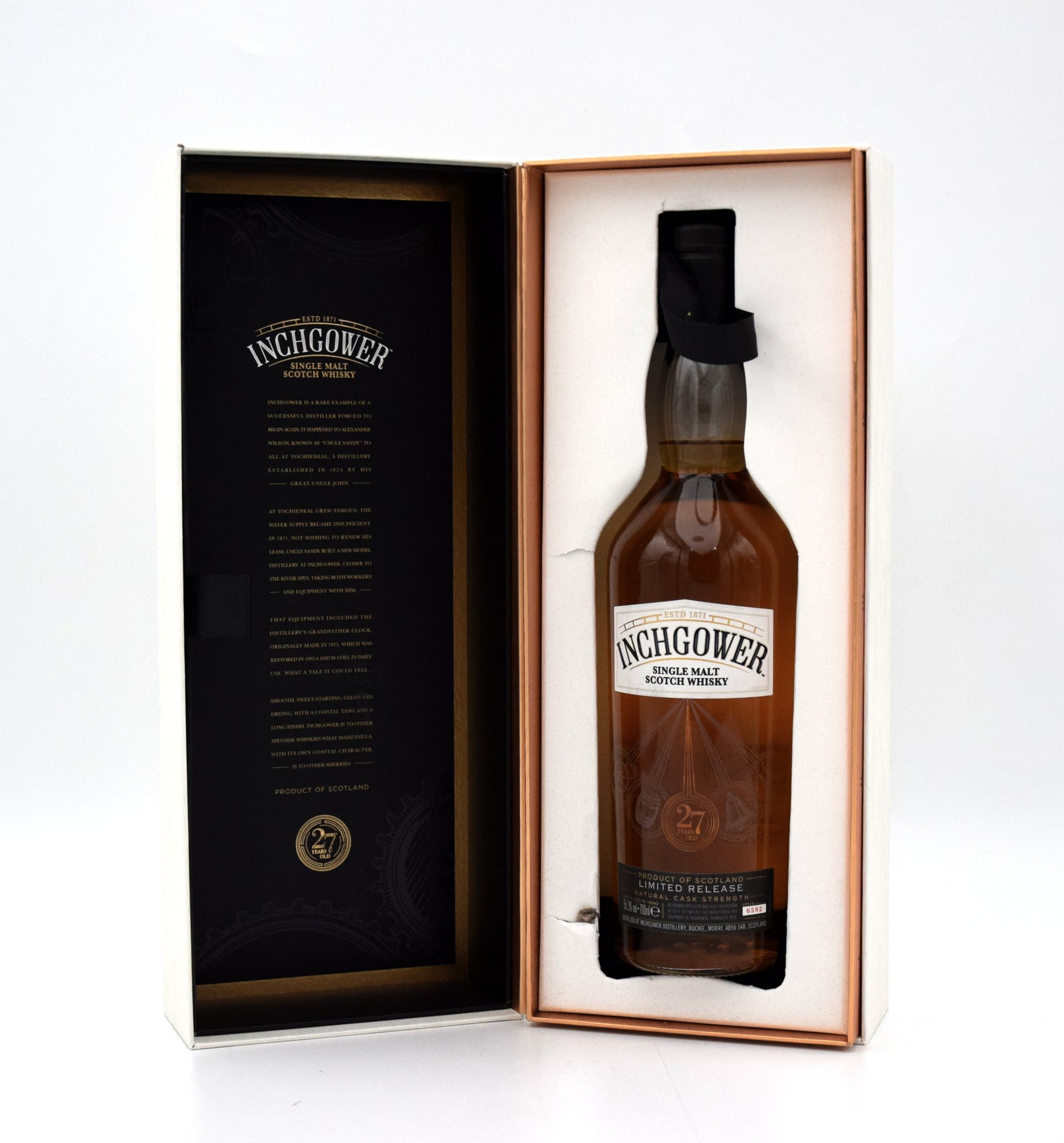 INCHGOWER 27年 シングルモルトウイスキー Inchgower 27 Year Special Release Single Malt Scotch (Distilled in