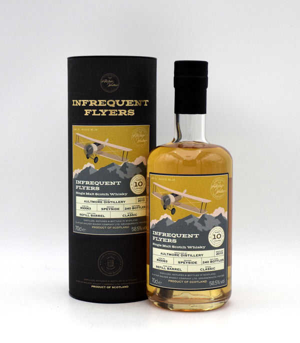 Alistair Walker Infrequent Flyers Aultmore 10 Year Single Malt Scotch Whisky (2010 Release)