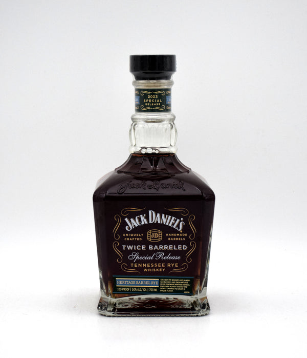 Jack Daniel's Twice Barreled Special Release Heritage Barrel Rye Whiskey (2023 Release)