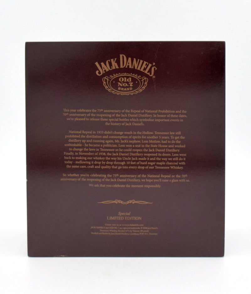 Jack Daniel's Prohibition 70th & 75th Anniversary Set