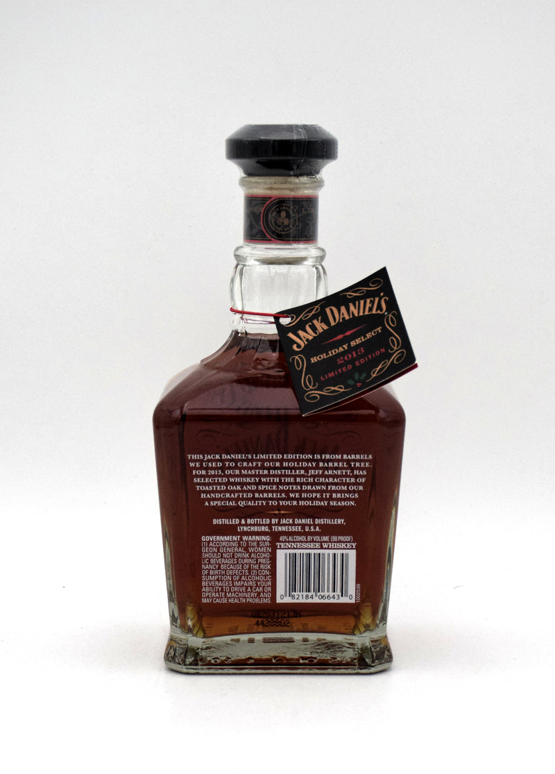 Jack Daniel's 'Holiday Select Limited Edition' Tennessee Whiskey (2013 Release)