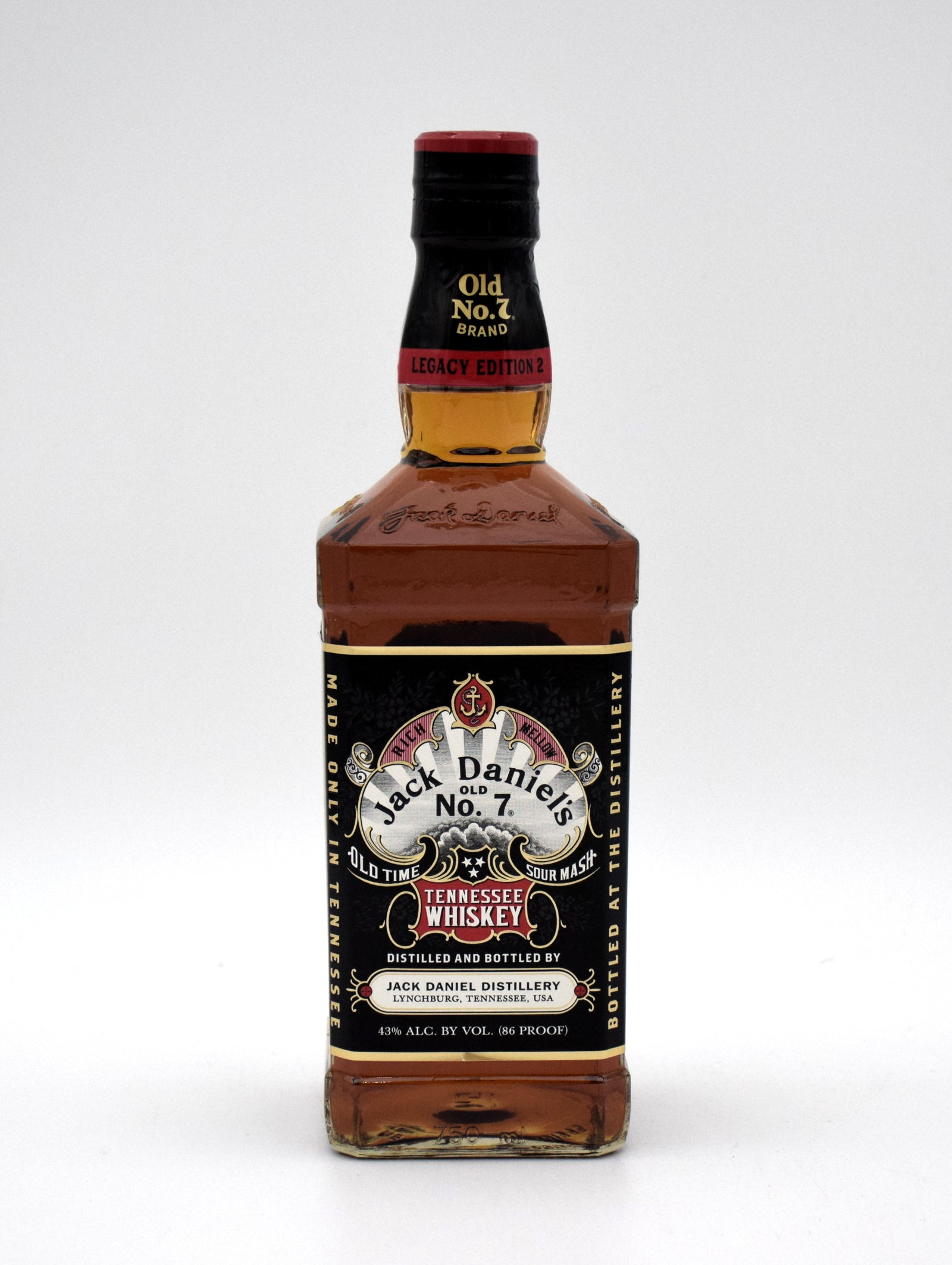 Jack Daniel's 'Legacy Edition No. 2' Tennessee Whiskey (No Box
