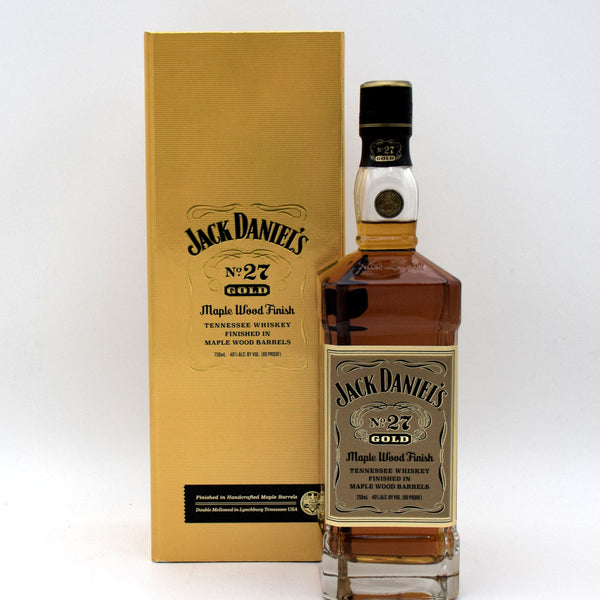 Jack Daniel's No. 27 Gold 'Maple Wood Finish' Tennessee Whiskey
