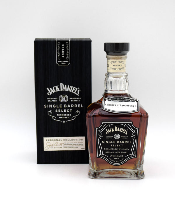 Jack Daniel's Single Barrel Select 'Legends of Lynchburg 3' Tennessee Whiskey