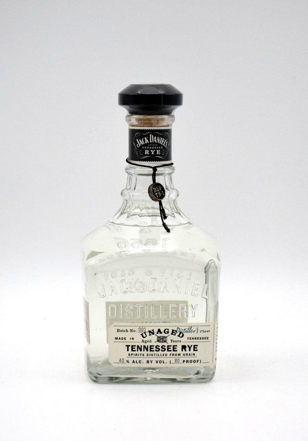 Jack Daniel's Unaged Rye 'Batch 001' Tennessee Whiskey