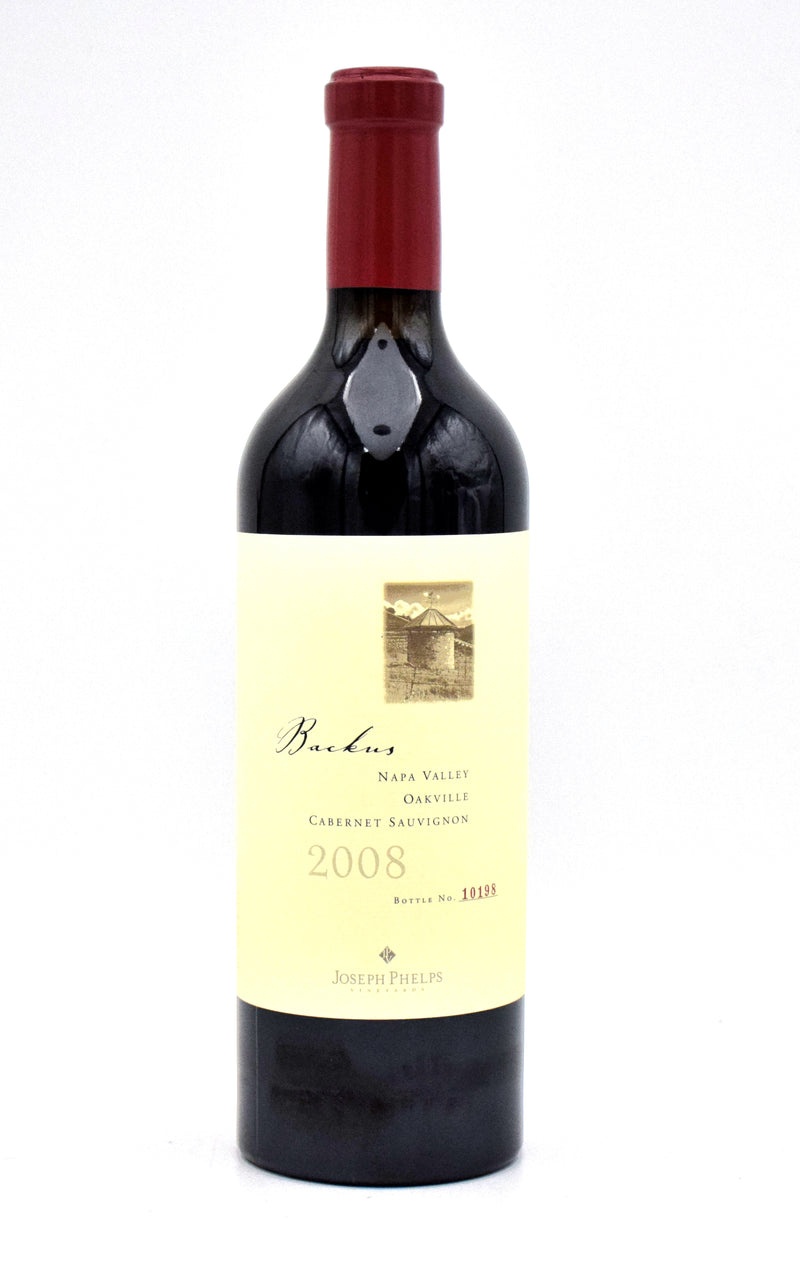 2008 Joseph Phelps Backus Vineyard Cabernet Sauvignon (Case of 6 Bottles)