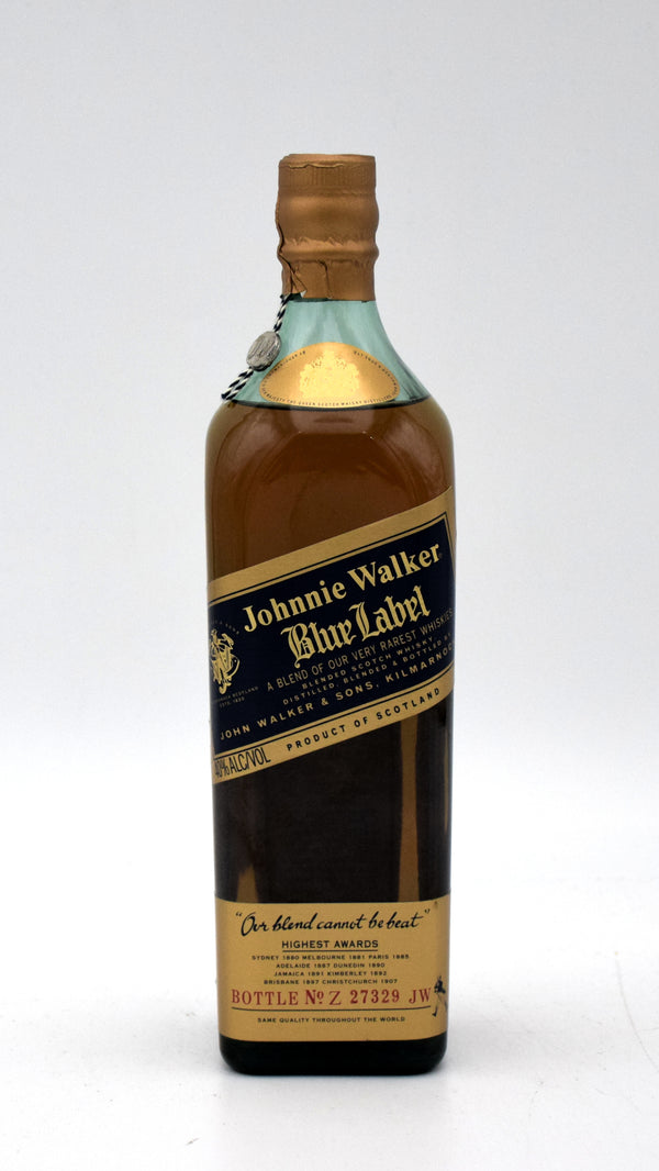 Johnnie Walker Blue Label Scotch (1980's Release)
