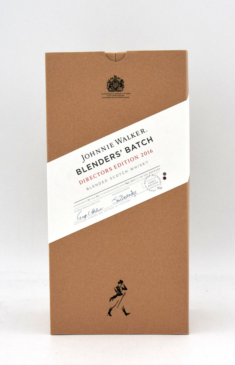 Johnnie Walker Blender's Batch Director's Edition Scotch Whisky (2016 Release)
