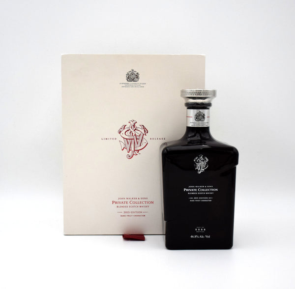 John Walker & Sons Private Collection 2015 Gift Box Limited Edition Blended Scotch