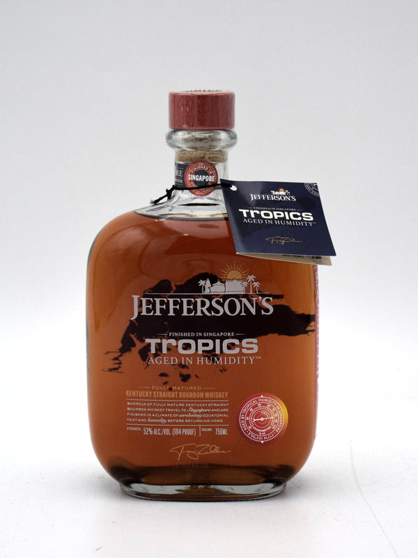 Jefferson's Tropics 'Aged In Humidity' Bourbon