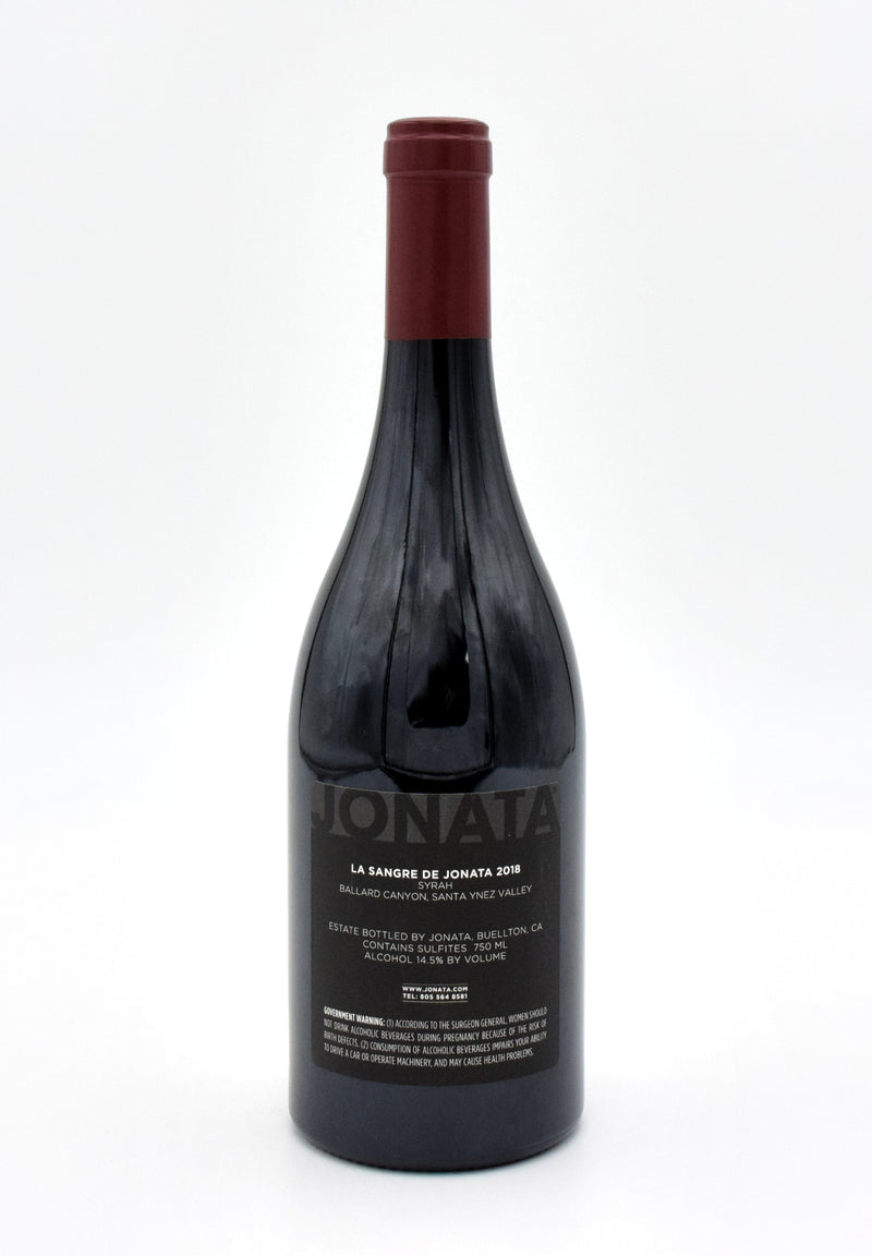 2018 Jonata 'La Sangre de Jonata' Red Wine Syrah