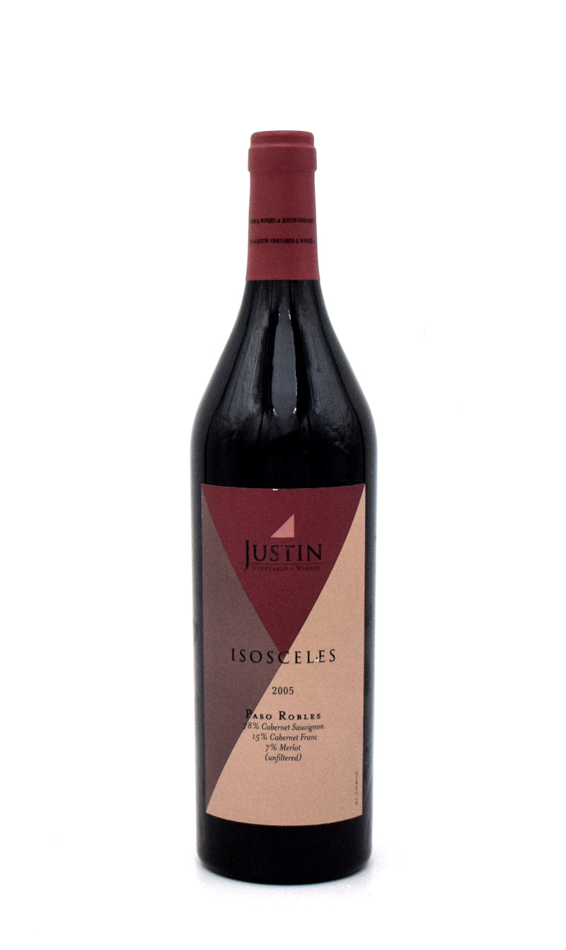 2005 Justin Vineyards & Winery Isosceles