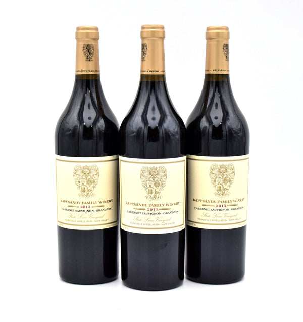2013 Kapcsandy Family Winery State Lane Vineyard Grand-Vin Cabernet Sauvignon