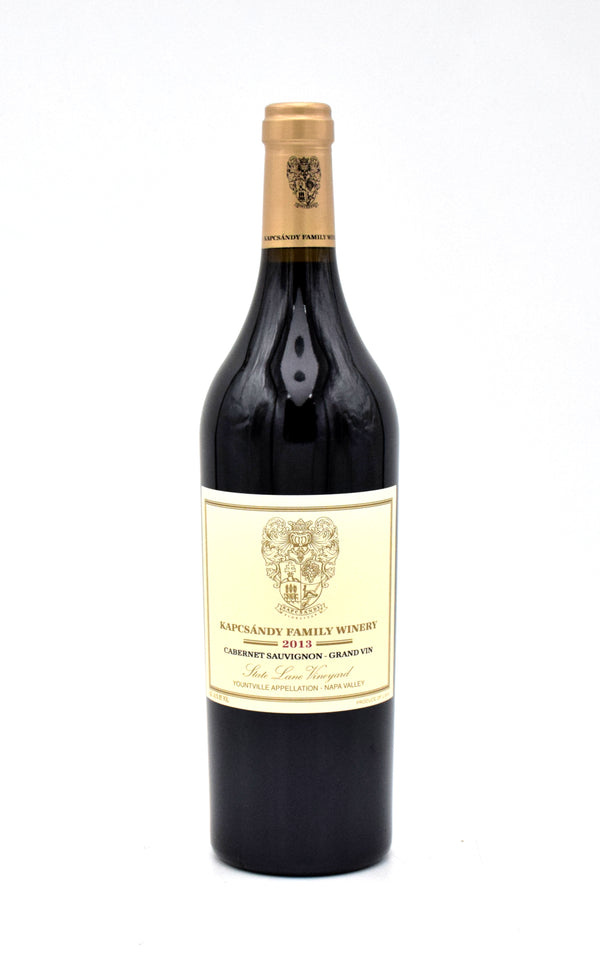 2013 Kapcsandy Family Winery State Lane Vineyard Grand-Vin Cabernet Sauvignon